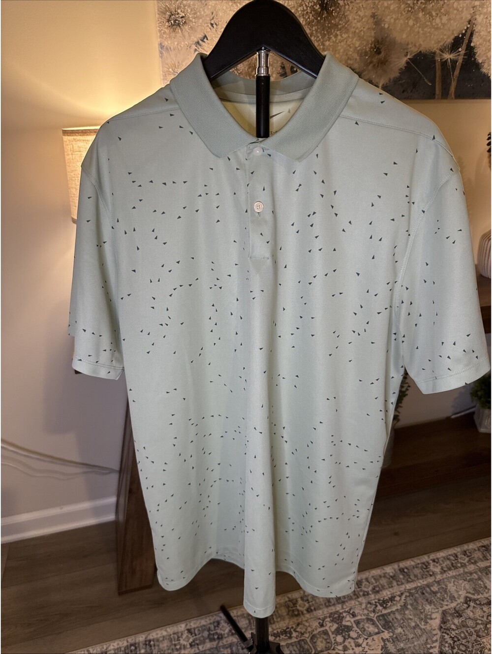 Nike Dr Fit Men’s Golf Shirt Green Size L